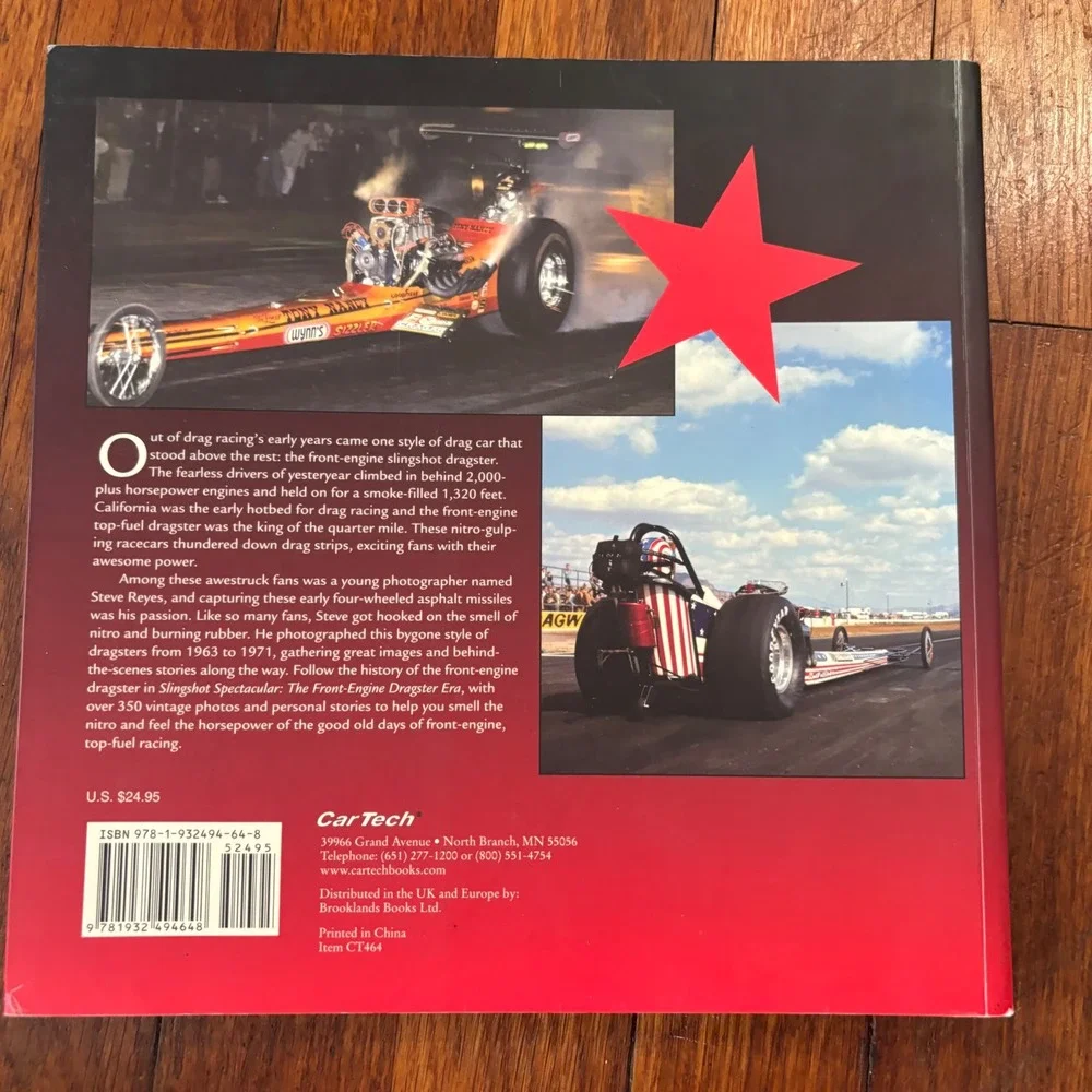 CarTech Steve Reyes Books EUC Slingshot Spectacular Funny Car Fever + 1 (Read)